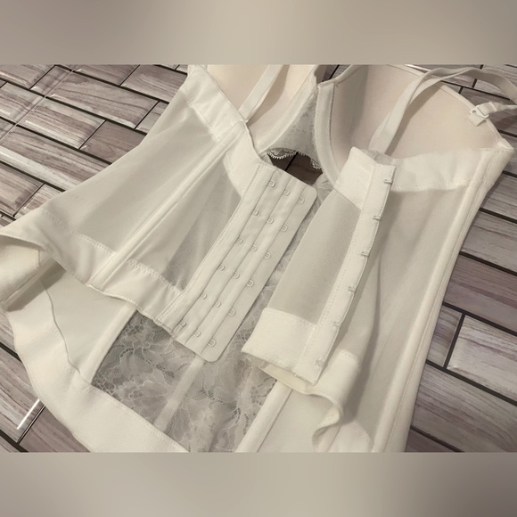 Modern Movement Bustier-Lace Detailing- 34B - Picture 6 of 10